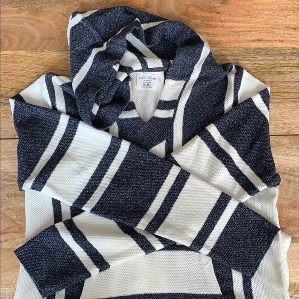 Lucky Brand Woven Hoodie